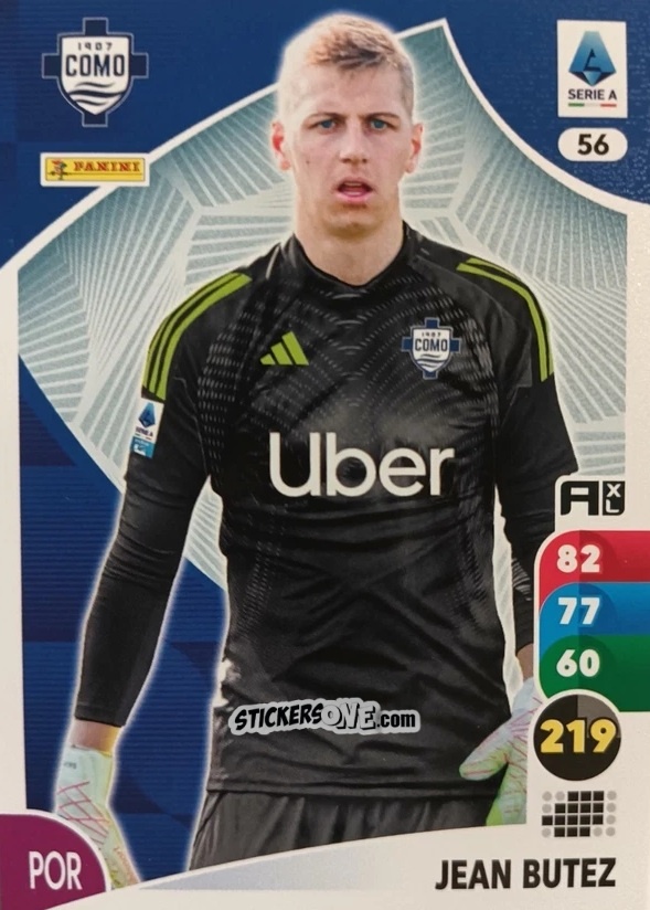 Sticker Jean Butez - Calciatori 2025-2026. Adrenalyn Xl n. 56 - Panini