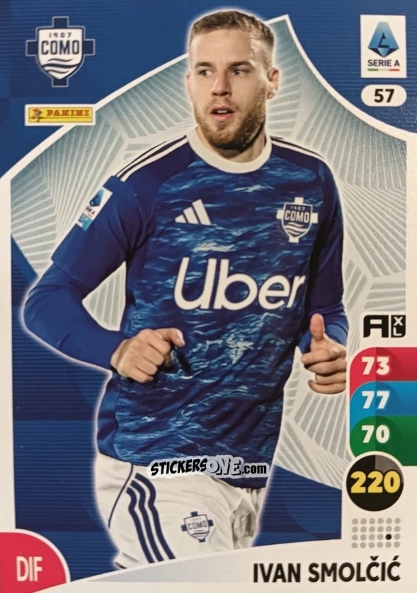 Sticker Ivan Smolčić - Calciatori 2025-2026. Adrenalyn Xl n. 57 - Panini