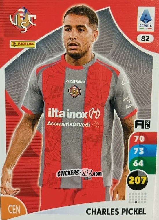 Figurina Charles Pickel - Calciatori 2025-2026. Adrenalyn Xl n. 82 - Panini