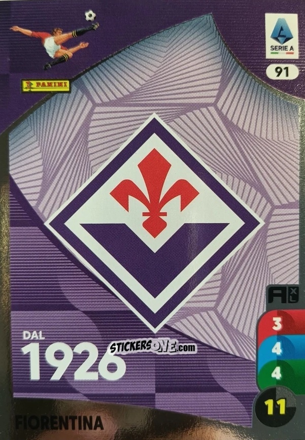 Cromo Logo - Calciatori 2025-2026. Adrenalyn Xl n. 91 - Panini