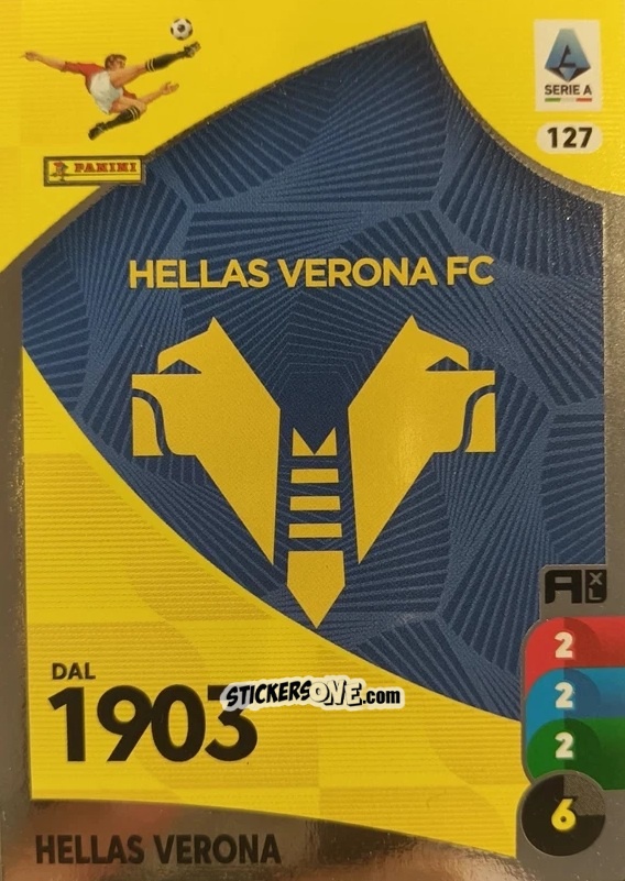Cromo Logo - Calciatori 2025-2026. Adrenalyn Xl n. 127 - Panini
