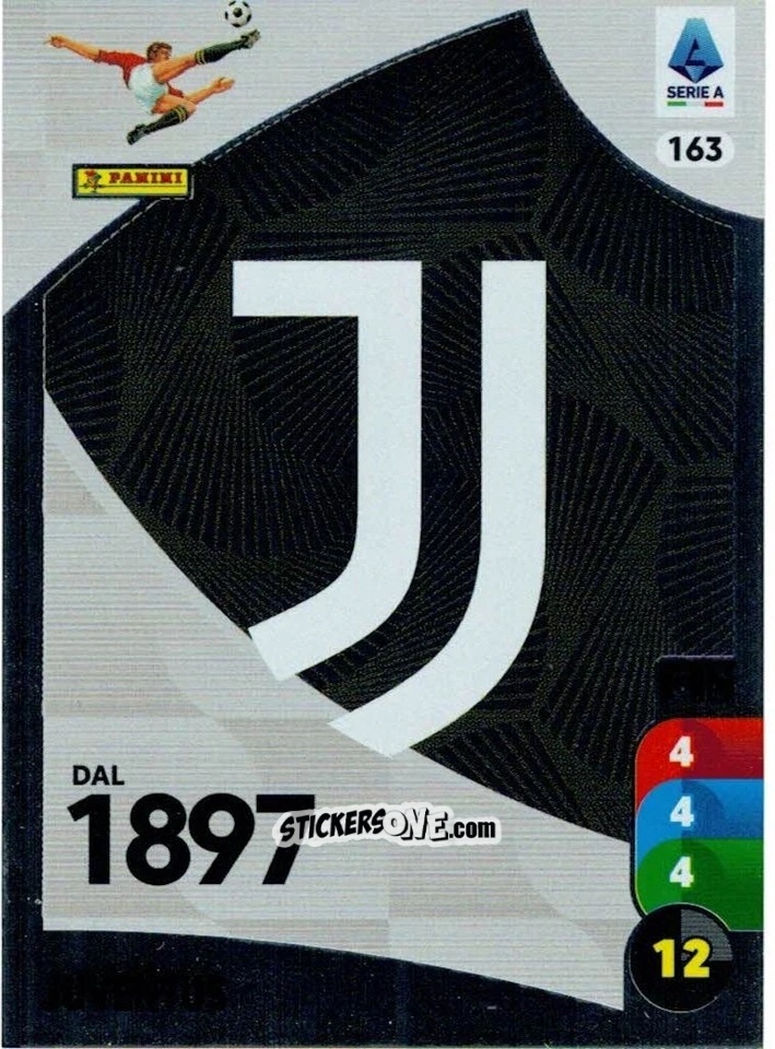 Sticker Logo - Calciatori 2025-2026. Adrenalyn Xl n. 163 - Panini
