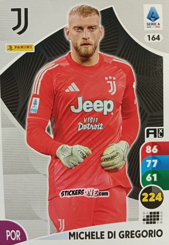 Cromo Michele Di Gregorio - Calciatori 2025-2026. Adrenalyn Xl n. 164 - Panini