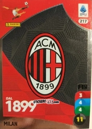 Cromo Logo - Calciatori 2025-2026. Adrenalyn Xl n. 217 - Panini