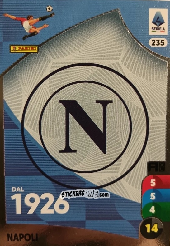 Figurina Logo - Calciatori 2025-2026. Adrenalyn Xl n. 235 - Panini