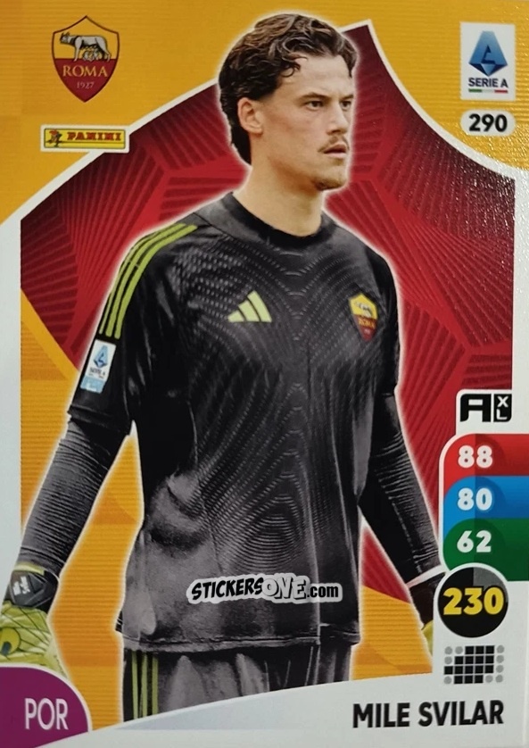 Cromo Mile Svilar - Calciatori 2025-2026. Adrenalyn Xl n. 290 - Panini