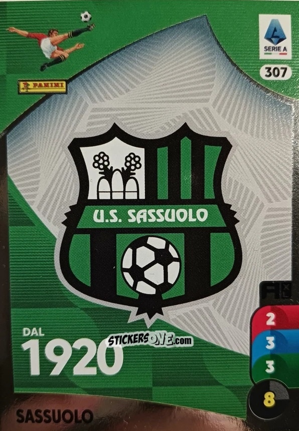 Figurina Logo - Calciatori 2025-2026. Adrenalyn Xl n. 307 - Panini