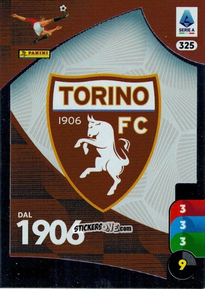 Sticker Logo - Calciatori 2025-2026. Adrenalyn Xl n. 325 - Panini