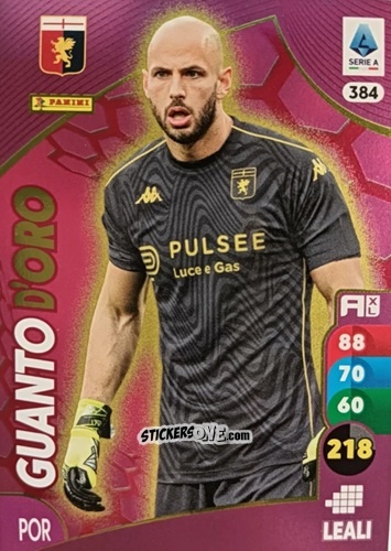 Sticker Nicola Leali - Calciatori 2025-2026. Adrenalyn Xl n. 384 - Panini