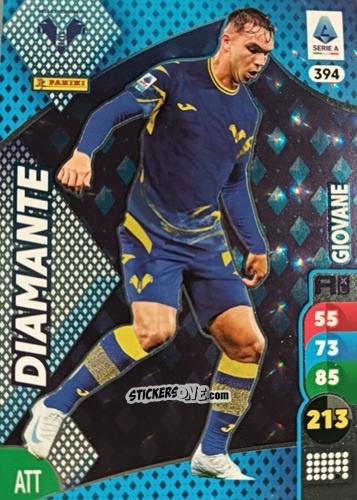 Sticker Giovane - Calciatori 2025-2026. Adrenalyn Xl n. 394 - Panini