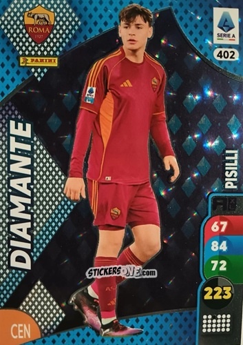 Cromo Niccolò Pisilli - Calciatori 2025-2026. Adrenalyn Xl n. 402 - Panini