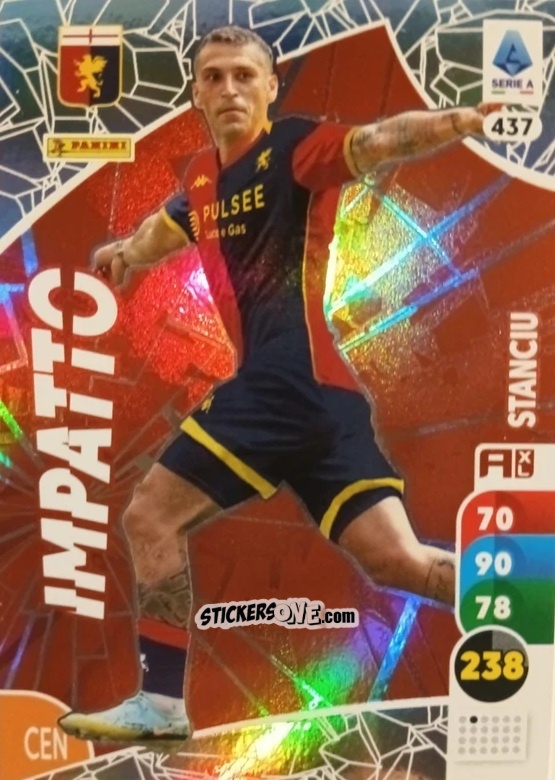 Sticker Nicolae Stanciu - Calciatori 2025-2026. Adrenalyn Xl n. 437 - Panini
