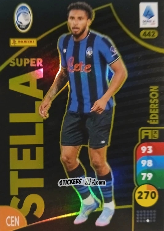 Figurina Éderson - Calciatori 2025-2026. Adrenalyn Xl n. 442 - Panini