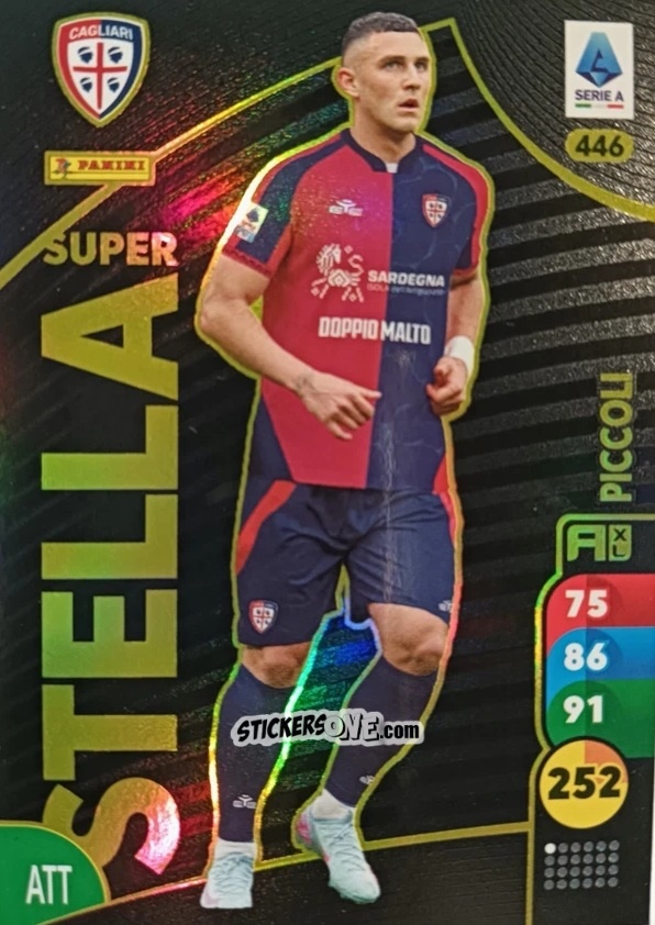 Cromo Roberto Piccoli - Calciatori 2025-2026. Adrenalyn Xl n. 446 - Panini