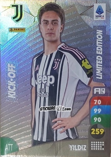 Cromo Kenan Yildiz - Calciatori 2025-2026. Adrenalyn Xl n. LE-KO2 - Panini