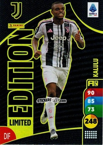 Cromo Pierre Kalulu - Calciatori 2025-2026. Adrenalyn Xl n. LE-PK - Panini