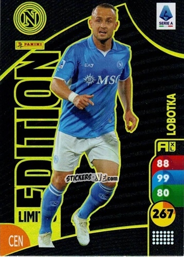Cromo Stanislav Lobotka - Calciatori 2025-2026. Adrenalyn Xl n. LE-SBO - Panini