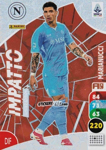 Sticker Luca Marianucci - Calciatori 2025-2026. Adrenalyn Xl n. LEI-LM - Panini