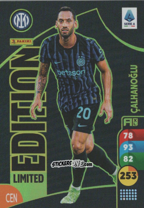 Figurina Hakan Çalhanoglu - Calciatori 2025-2026. Adrenalyn Xl n. LE-HC - Panini