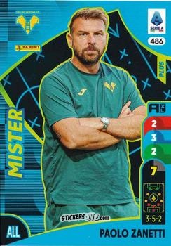 Sticker Zanetti - Calciatori 2025-2026. Adrenalyn Xl n. 486 - Panini