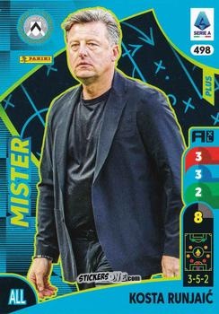 Sticker Runjaic - Calciatori 2025-2026. Adrenalyn Xl n. 498 - Panini