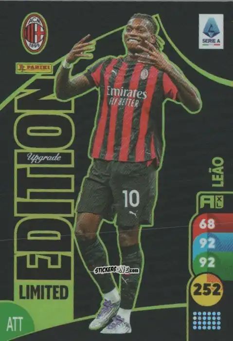 Cromo Rafael Leao - Calciatori 2025-2026. Adrenalyn Xl n. LE-RLE - Panini