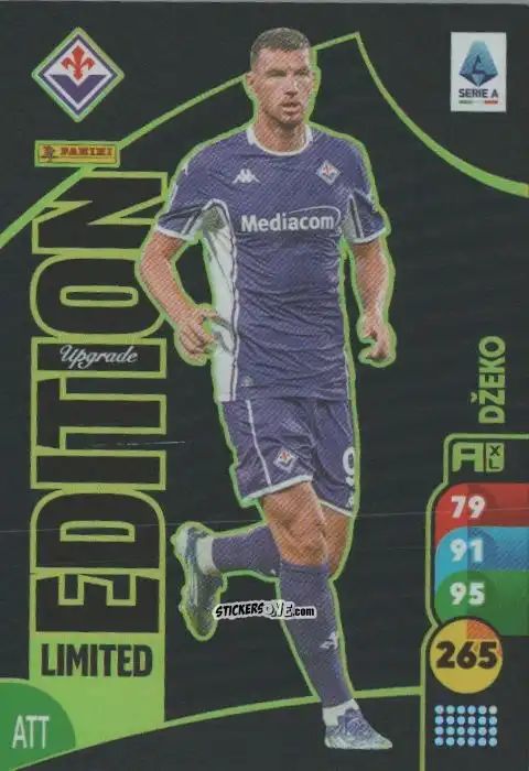 Figurina Edin Dzeko - Calciatori 2025-2026. Adrenalyn Xl n. LE-ED - Panini