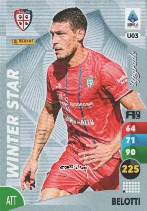 Figurina Andrea Belotti - Calciatori 2025-2026. Adrenalyn Xl n. U3 - Panini