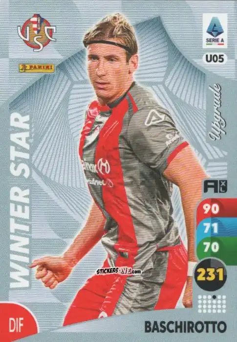 Sticker Federico Baschirotto - Calciatori 2025-2026. Adrenalyn Xl n. U5 - Panini