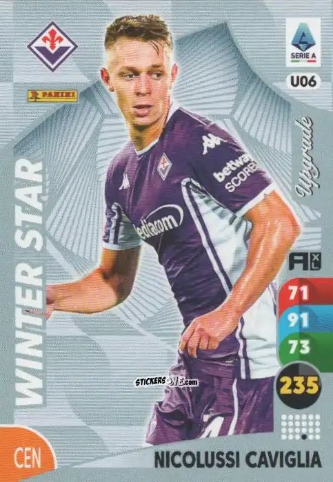 Cromo Nicolussi Caviglia - Calciatori 2025-2026. Adrenalyn Xl n. U6 - Panini