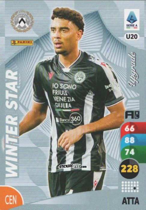 Sticker Arthur Atta - Calciatori 2025-2026. Adrenalyn Xl n. U20 - Panini