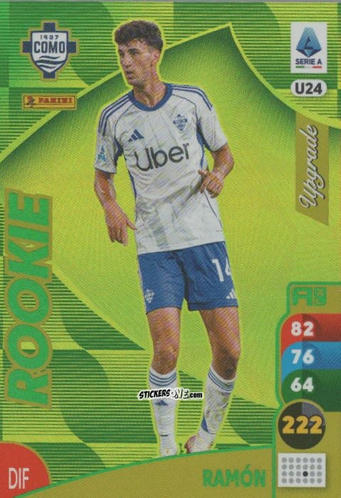 Sticker Jacobo Ramón - Calciatori 2025-2026. Adrenalyn Xl n. U24 - Panini