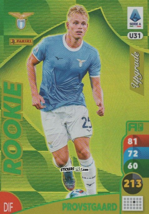 Sticker Oliver Provstgaard - Calciatori 2025-2026. Adrenalyn Xl n. U31 - Panini