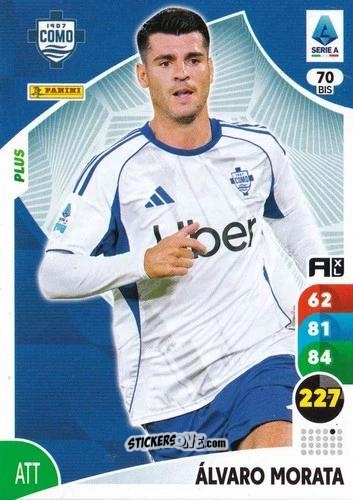 Figurina Morata - Calciatori 2025-2026. Adrenalyn Xl n. 70bis - Panini