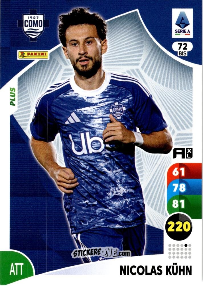 Sticker Kuhn - Calciatori 2025-2026. Adrenalyn Xl n. 72bis - Panini