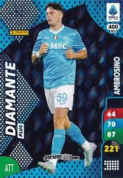 Sticker Ambrosino - Calciatori 2025-2026. Adrenalyn Xl n. 400bis - Panini