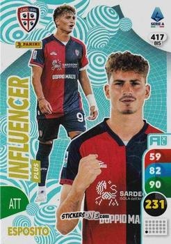 Sticker Esposito - Calciatori 2025-2026. Adrenalyn Xl n. 417bis - Panini
