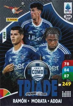 Figurina Ramon / Morata / Addai - Calciatori 2025-2026. Adrenalyn Xl n. 364bis - Panini
