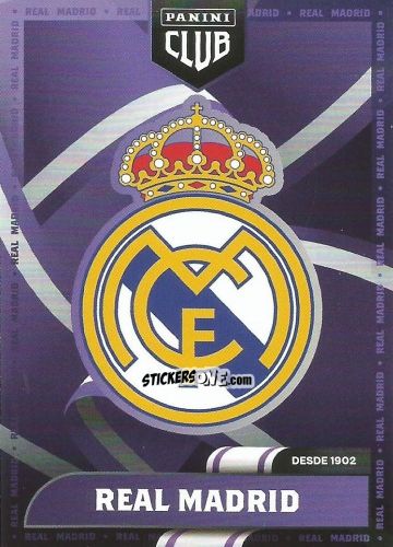 Figurina Escudo - Club Real Madrid 2024-2025 n. 1 - Panini