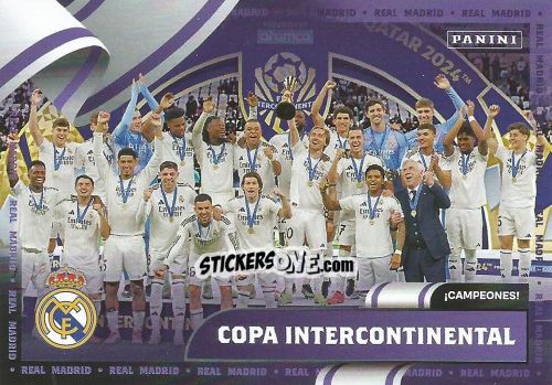 Cromo Copa Intercontinental  - Club Real Madrid 2024-2025 n. 7 - Panini