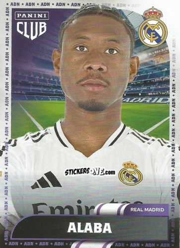 Sticker Alaba - Club Real Madrid 2024-2025 n. 15 - Panini