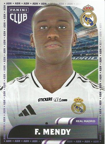 Sticker Ferland Mendy - Club Real Madrid 2024-2025 n. 18 - Panini