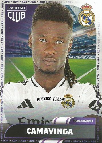 Sticker Camavinga - Club Real Madrid 2024-2025 n. 20 - Panini