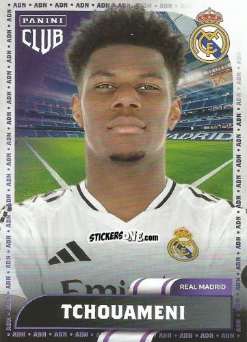 Cromo Tchouameni - Club Real Madrid 2024-2025 n. 22 - Panini