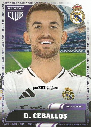 Cromo Dani Ceballos - Club Real Madrid 2024-2025 n. 23 - Panini