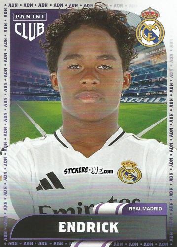 Figurina Endrick - Club Real Madrid 2024-2025 n. 31 - Panini