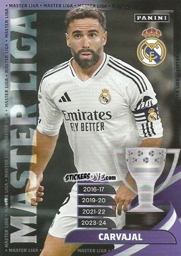 Sticker Carvajal - Club Real Madrid 2024-2025 n. 32 - Panini