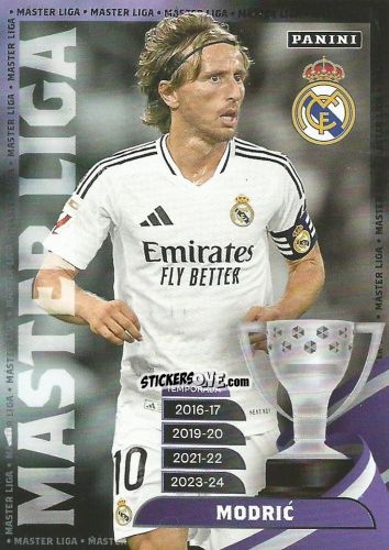 Cromo Modrić - Club Real Madrid 2024-2025 n. 34 - Panini