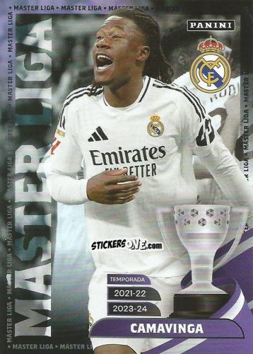 Sticker Camavinga - Club Real Madrid 2024-2025 n. 43 - Panini