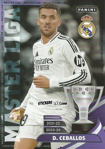 Sticker Dani Ceballos - Club Real Madrid 2024-2025 n. 44 - Panini